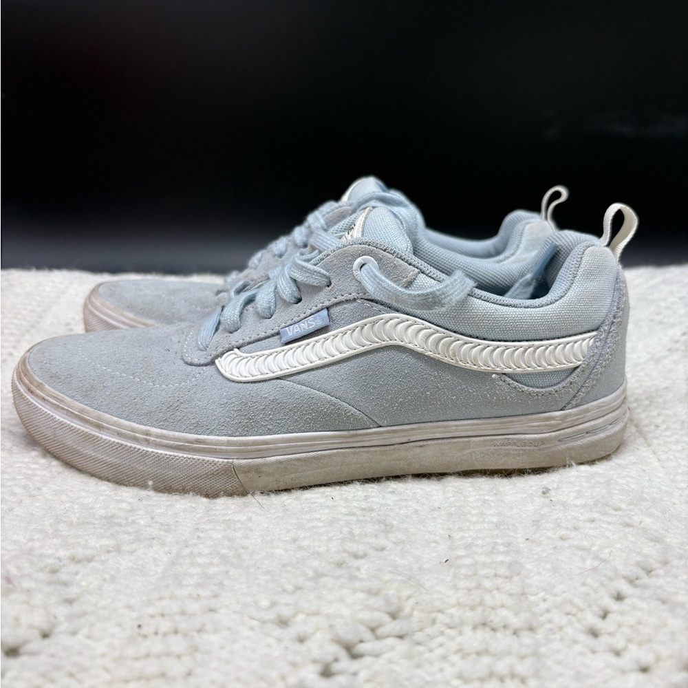 Vans Old Skool Kyle Walker Pro Baby Blue Suede Sneakers Men’s 7 / Women’s 8.5 - Picture 5 of 11